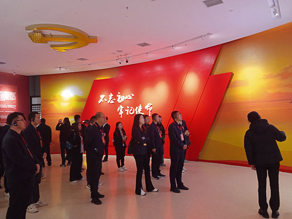 西柏坡红色教育基地现场教学
