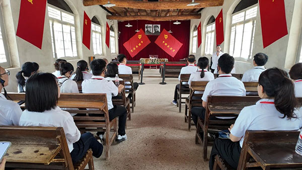 西柏坡红色教育基地,西柏坡党性教育