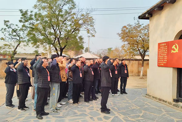 西柏坡红色教育基地,西柏坡党员教育培训