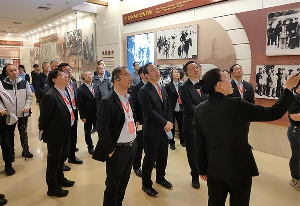 西柏坡红色教育基地,西柏坡红色教育、西柏坡党员培训