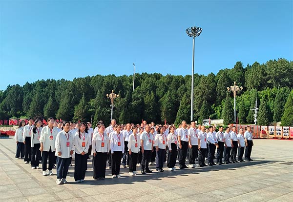 西柏坡红色教育基地，西柏坡干部培训