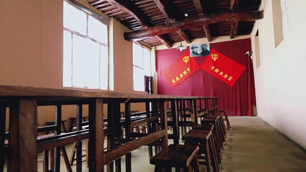 西柏坡红色教育基地，西柏坡干部培训